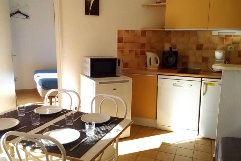 Capao Appartement Climatise Grande Terrasse Place Parking & Piscine Agde Luaran gambar